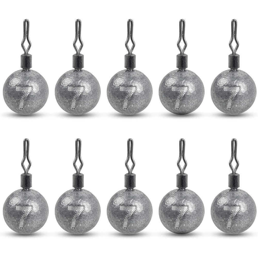 10Pcs Fishing Weight Lead 2.5G - Fishing Lure Popper のレビューと価格