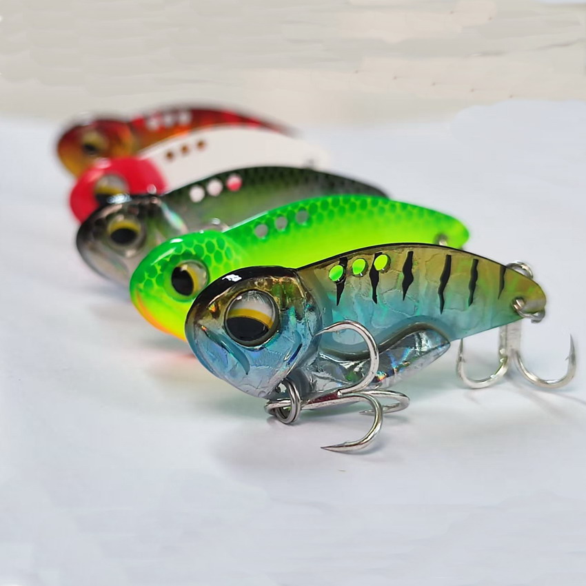 6pcs Metal VIB Fishing Lures 7 - Fishing Lure Blade Bait のレビューと価格