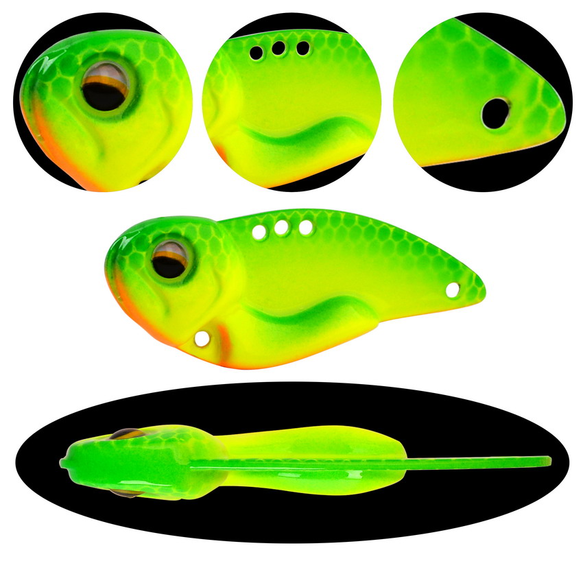 6pcs Metal VIB Fishing Lures 7 - Fishing Lure Blade Bait のレビューと価格