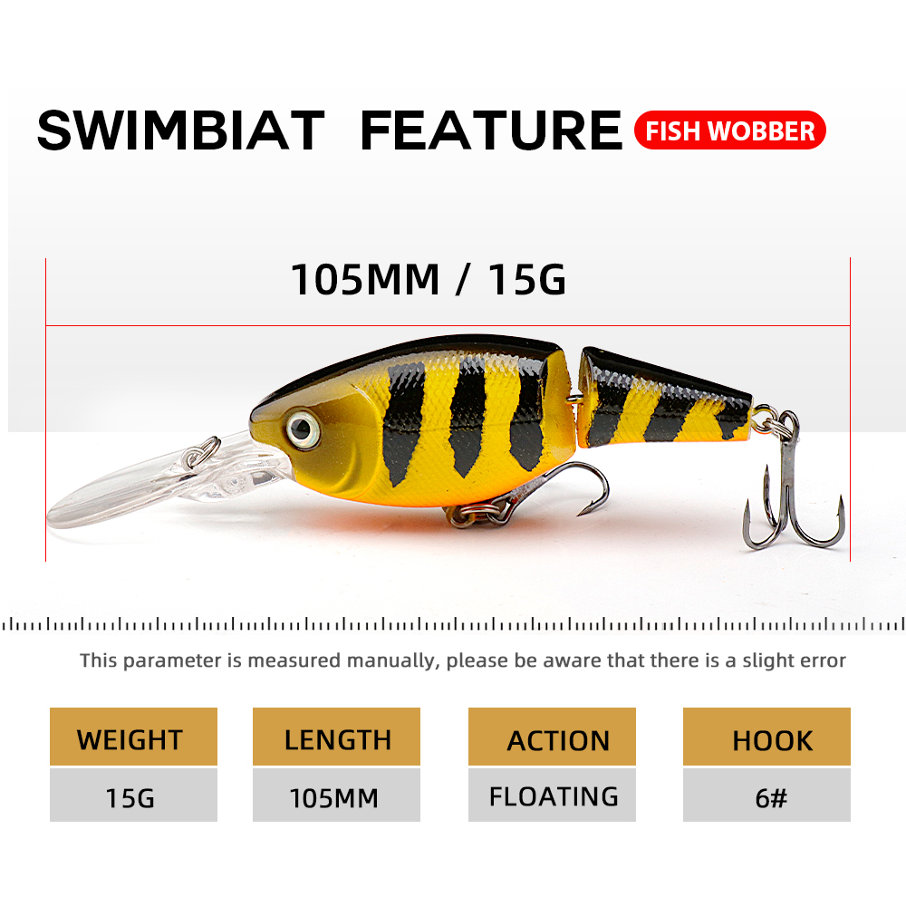 Agoie Deep Diving Crankbaits J - Fishing Lure Popper のレビューと価格