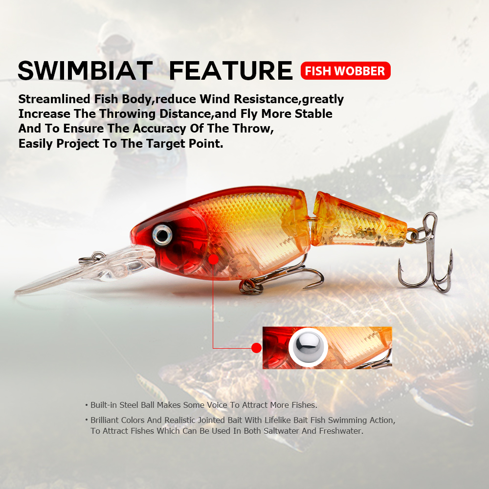 Agoie Deep Diving Crankbaits J - Fishing Lure Popper のレビューと価格