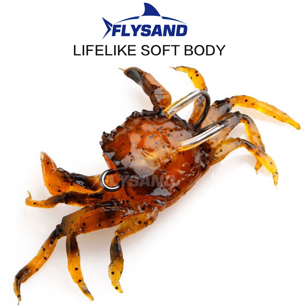 FLYSAND Bionic Crab Silicone S - Fishing Lure Soft Plastic のレビューと価格