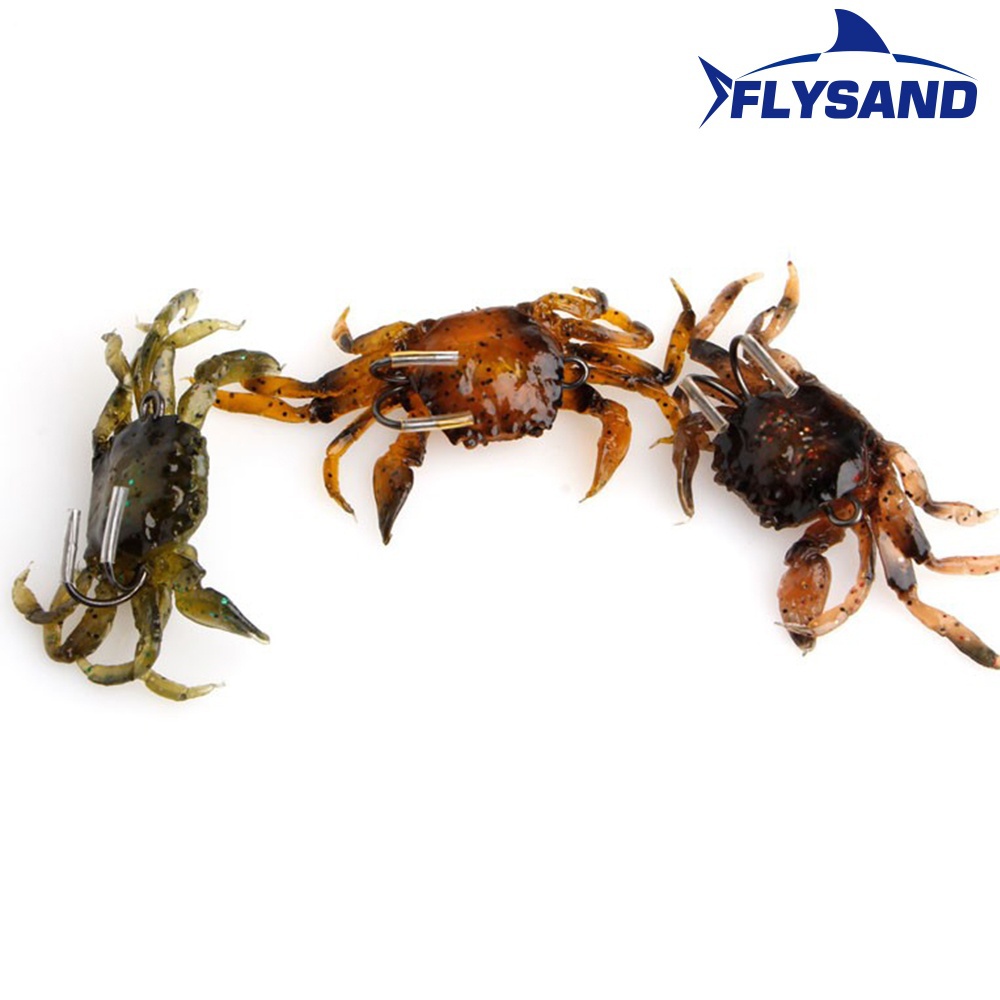 FLYSAND Bionic Crab Silicone S - Fishing Lure Soft Plastic のレビューと価格
