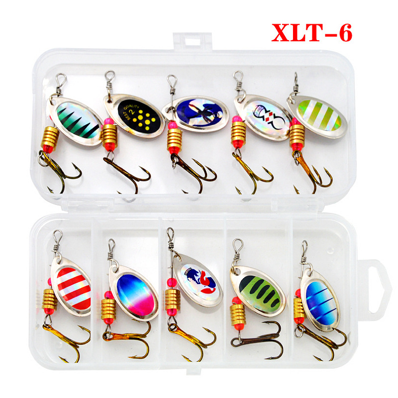 Newest Metal Spoon Spinner Fis - Fishing Lure Soft Plastic のレビューと価格
