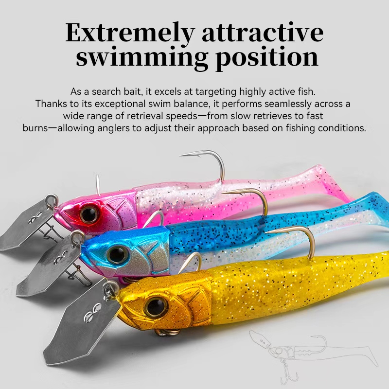 TSURINOYA FLUTTER 110mm 32g Lo - Fishing Lure Blade Bait のレビューと価格