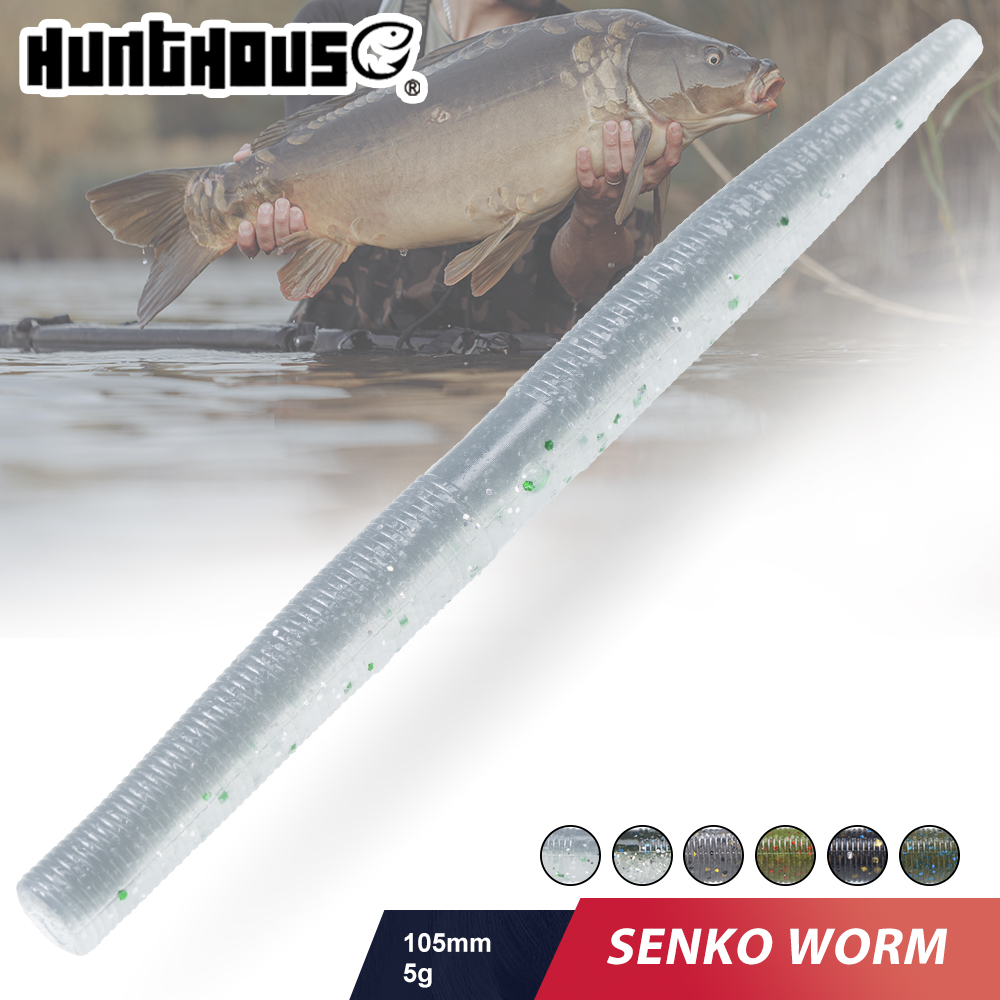 Hunthouse Senko Worm Soft Fish - Fishing Lure Soft Plastic のレビューと価格