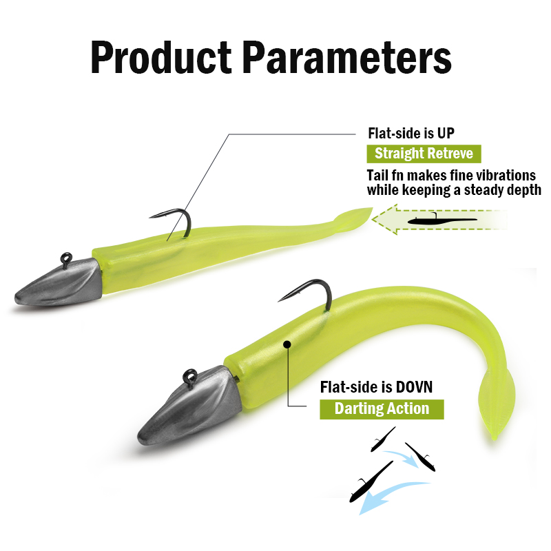 LEYDUN BR Soft Bait Fishing Lu - Fishing Lure Swimbait のレビューと価格