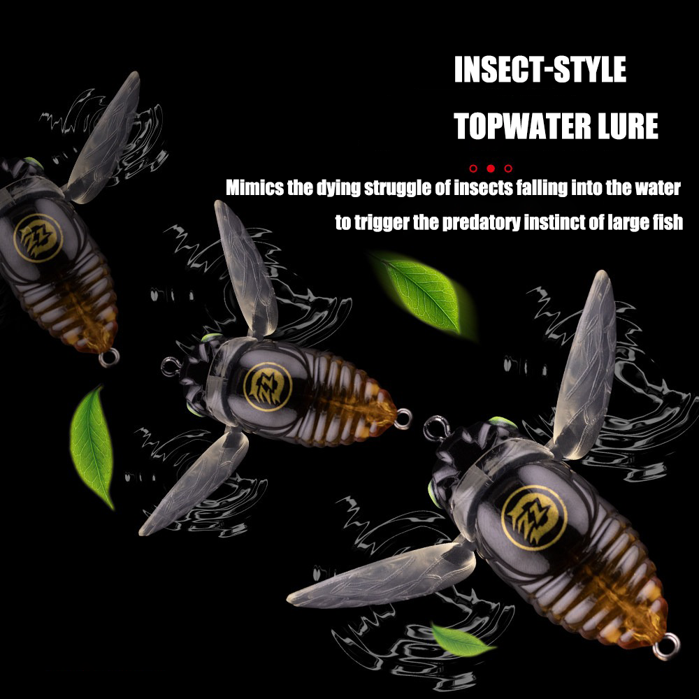 Cicada Topwater Fishing Lure 3 - Fishing Lure Popper のレビューと価格