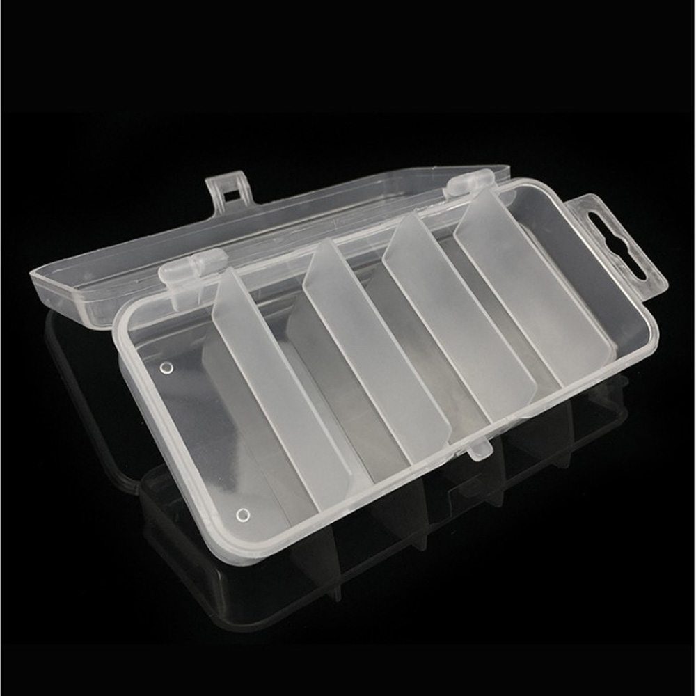1pcs Transparent Plastic Stora - Fishing Lure Spoon のレビューと価格