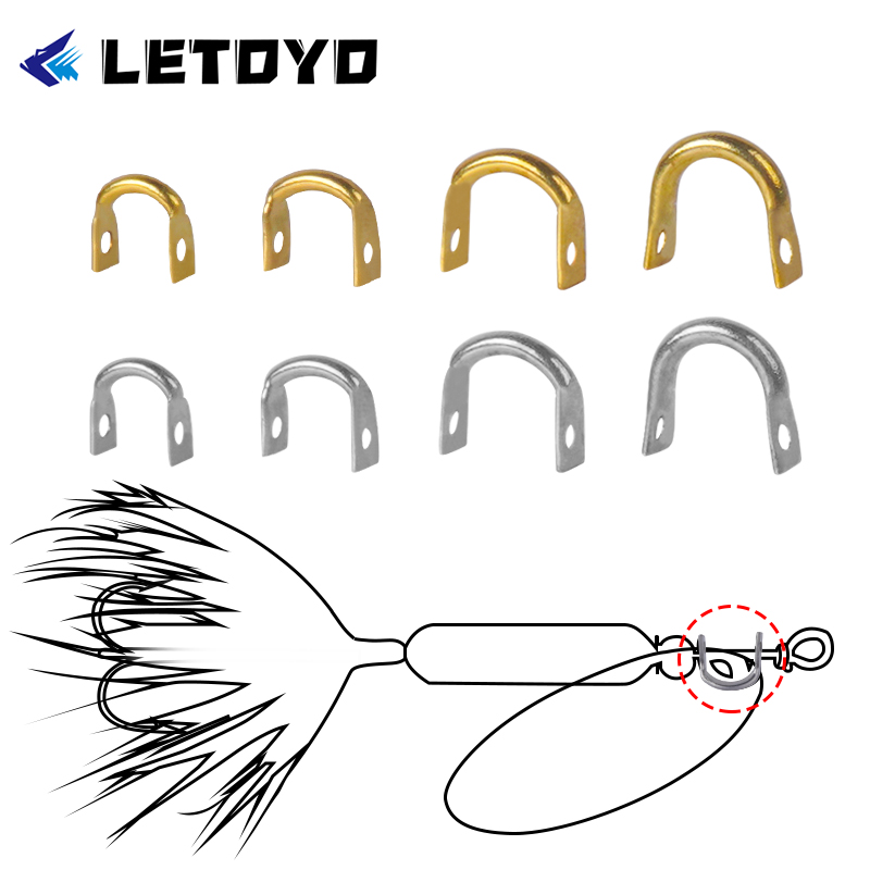 LETOYO 100pcs Folded Clevises  - Fishing Lure Kit のレビューと価格