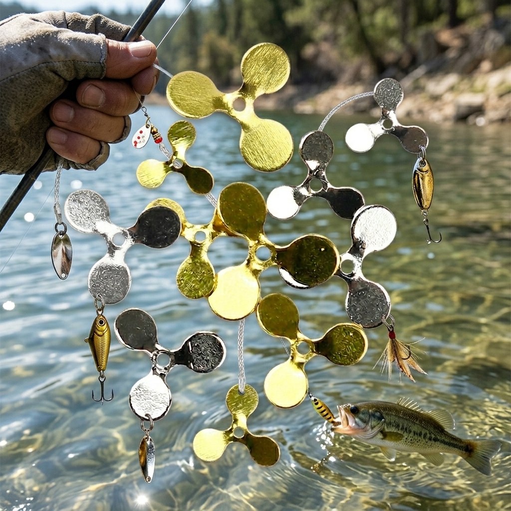 200Pcs 3-Blade Propeller Fishi - Fishing Lure Blade Bait のレビューと価格
