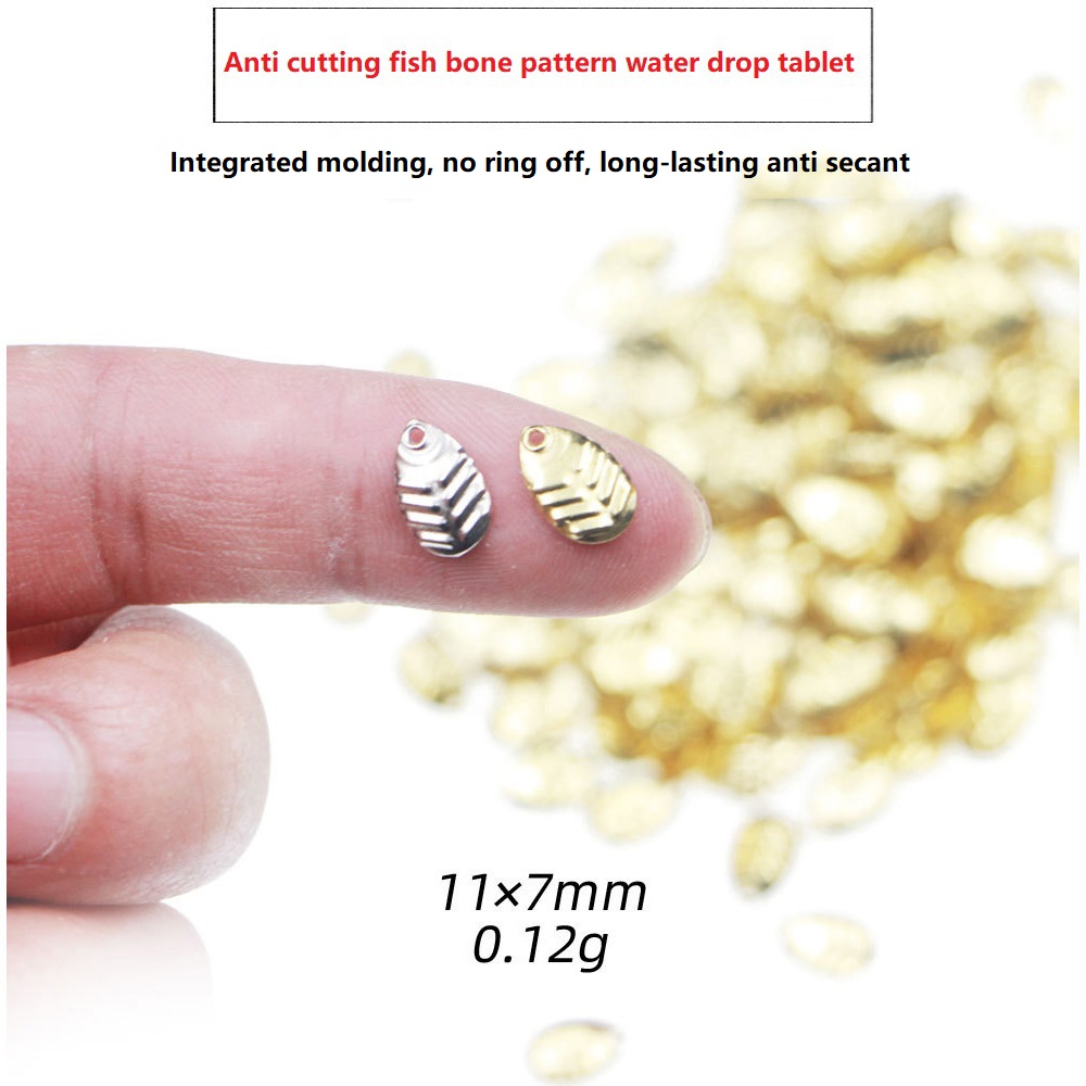 50Pcs/lot DIY Fishing Spinner  - Fishing Lure Spinner のレビューと価格