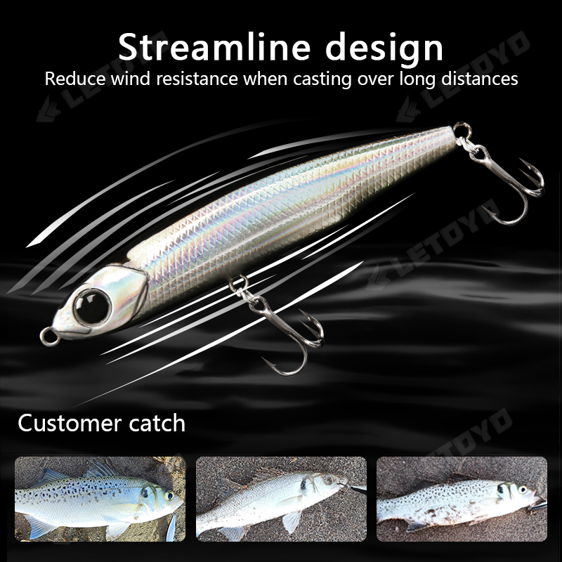 LETOYO Sinking Pencil 17g 12g- - Fishing Lure Swimbait のレビューと価格