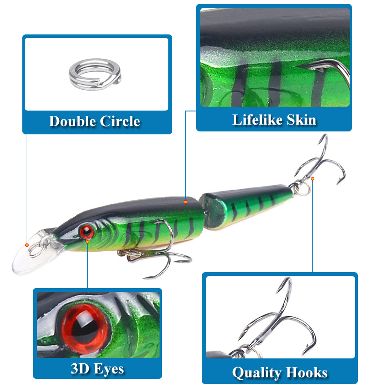 1Pcs Lifelike Artificial Crank - Fishing Lure Popper のレビューと価格