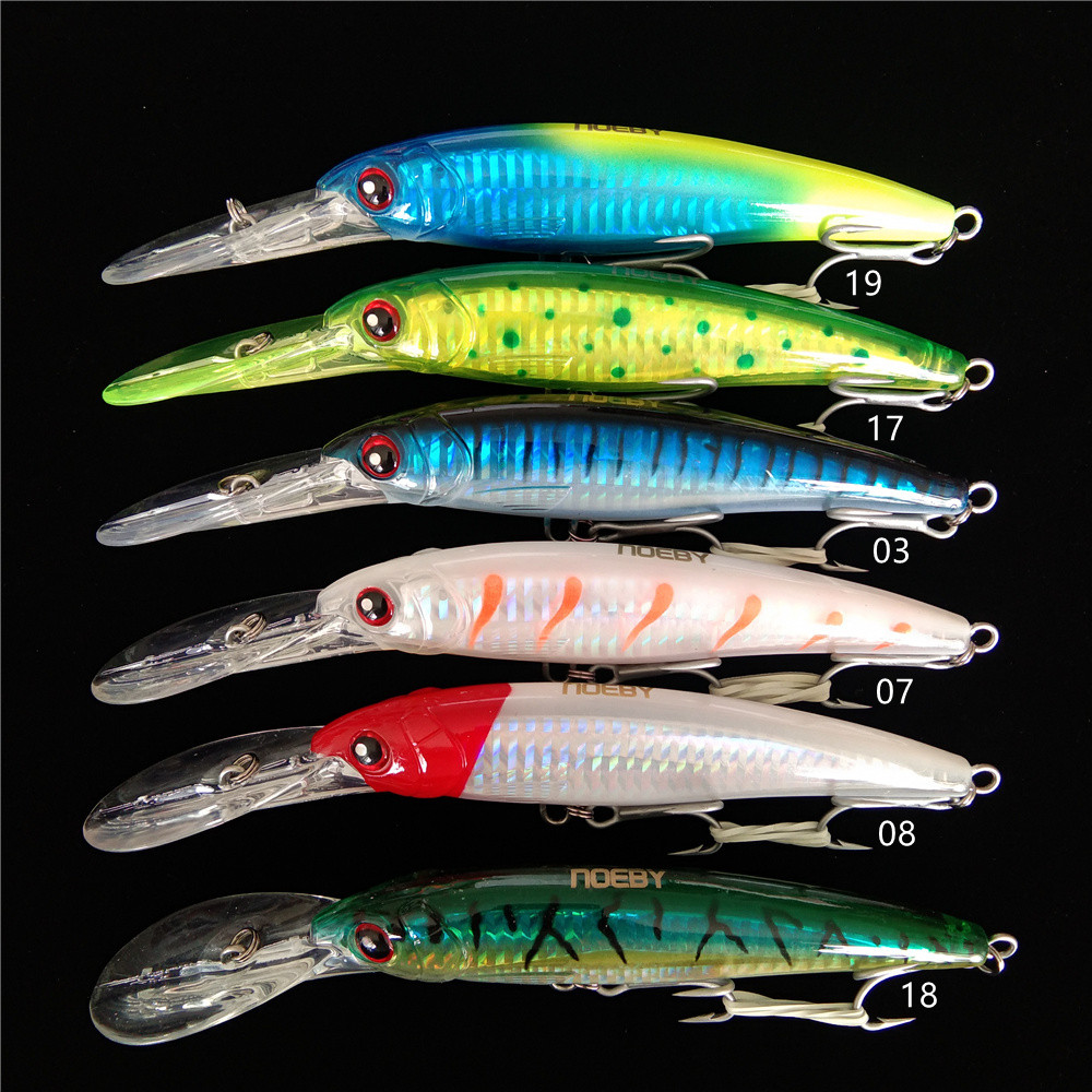 NOEBY 2PCS 16cm 74.7g 12cm 30g - Fishing Lure Popper のレビューと価格