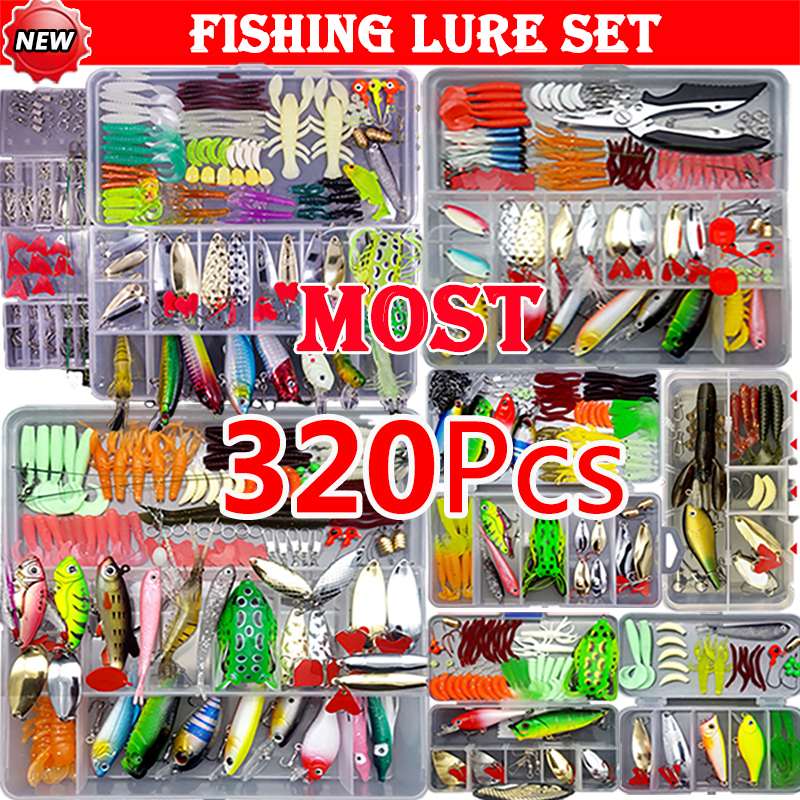 Fishing Lure Kit Soft and Hard - Fishing Lure Crankbait のレビューと価格