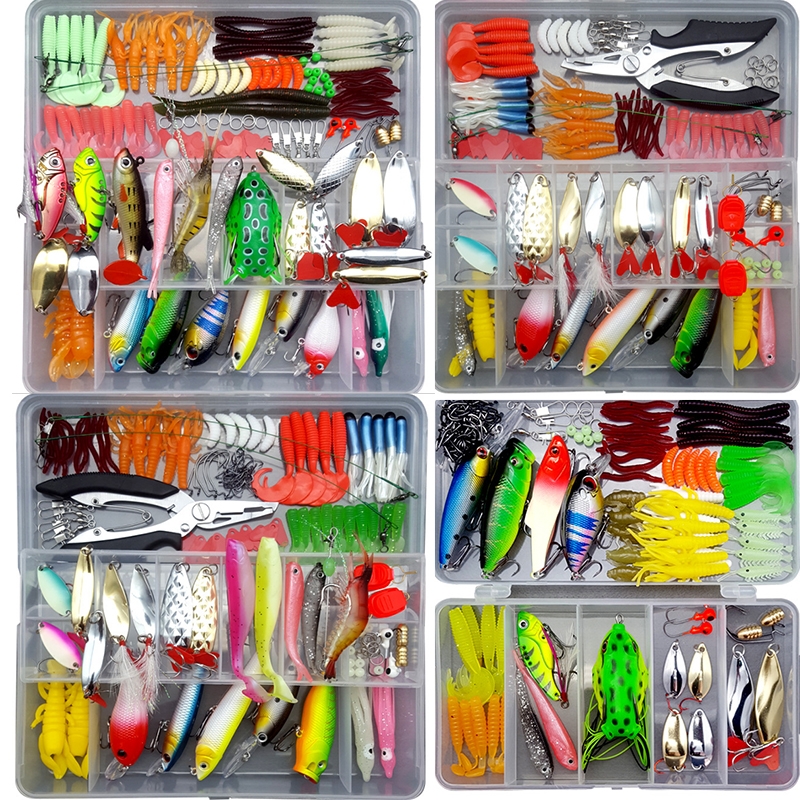 Fishing Lure Kit Soft and Hard - Fishing Lure Crankbait のレビューと価格