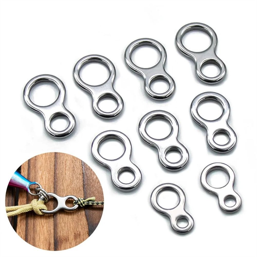 10Pcs Fishing Solid Ring Stain - Fishing Lure Jig のレビューと価格
