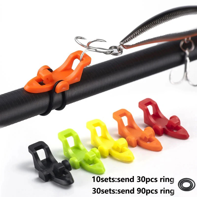 10pcs Fishing Rod Pole Hook Ke - Fishing Lure Jig のレビューと価格