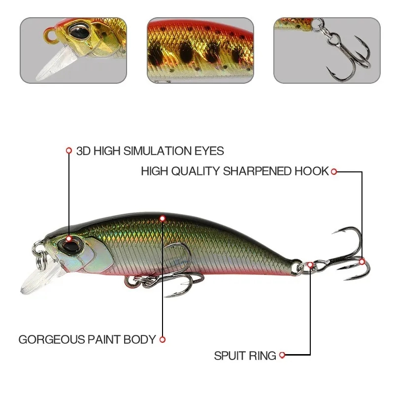 15Pcs Sinking Minnow Fishing L - Fishing Lure Jerkbait のレビューと価格