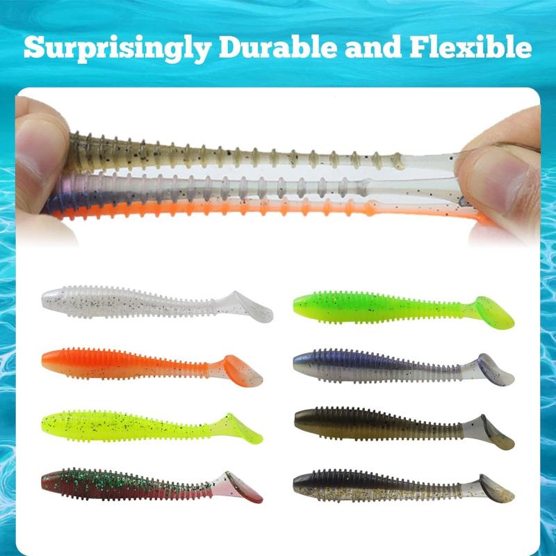 40/20/15PCS Soft Fishing Lures - Fishing Lure Soft Plastic のレビューと価格