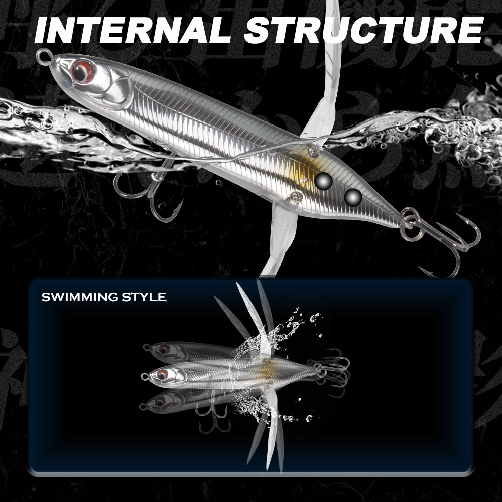 Hunthouse Floating Topwater Dr - Fishing Lure Jerkbait のレビューと価格