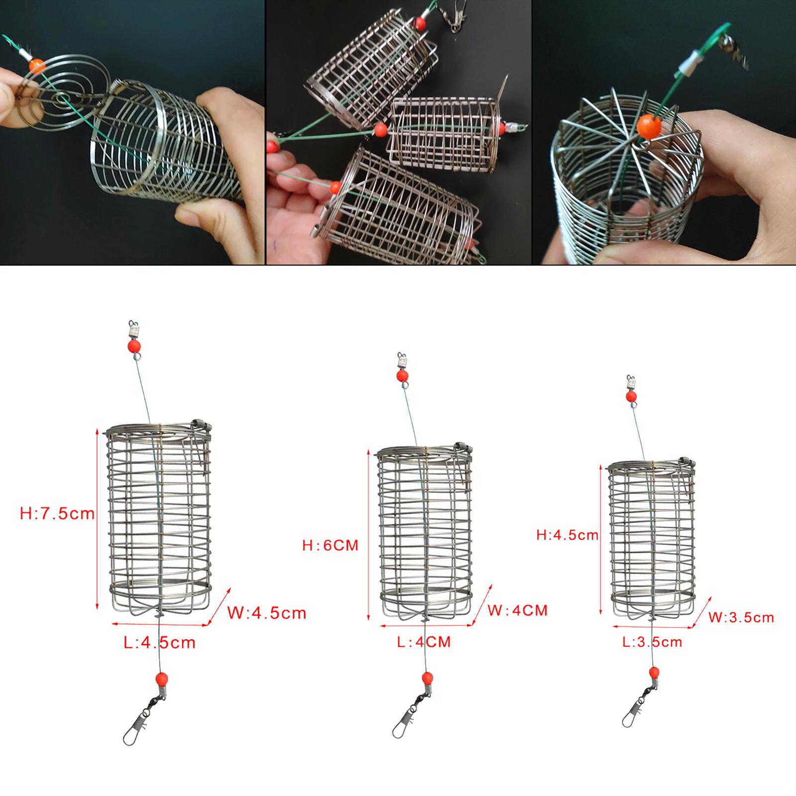 5x Solid Fishing Feeder Cage T - Fishing Lure Topwater のレビューと価格