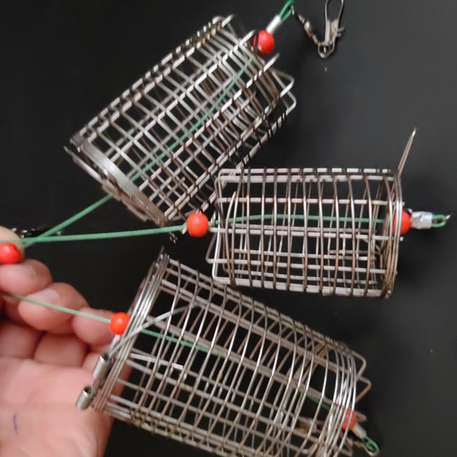 5x Solid Fishing Feeder Cage T - Fishing Lure Topwater のレビューと価格