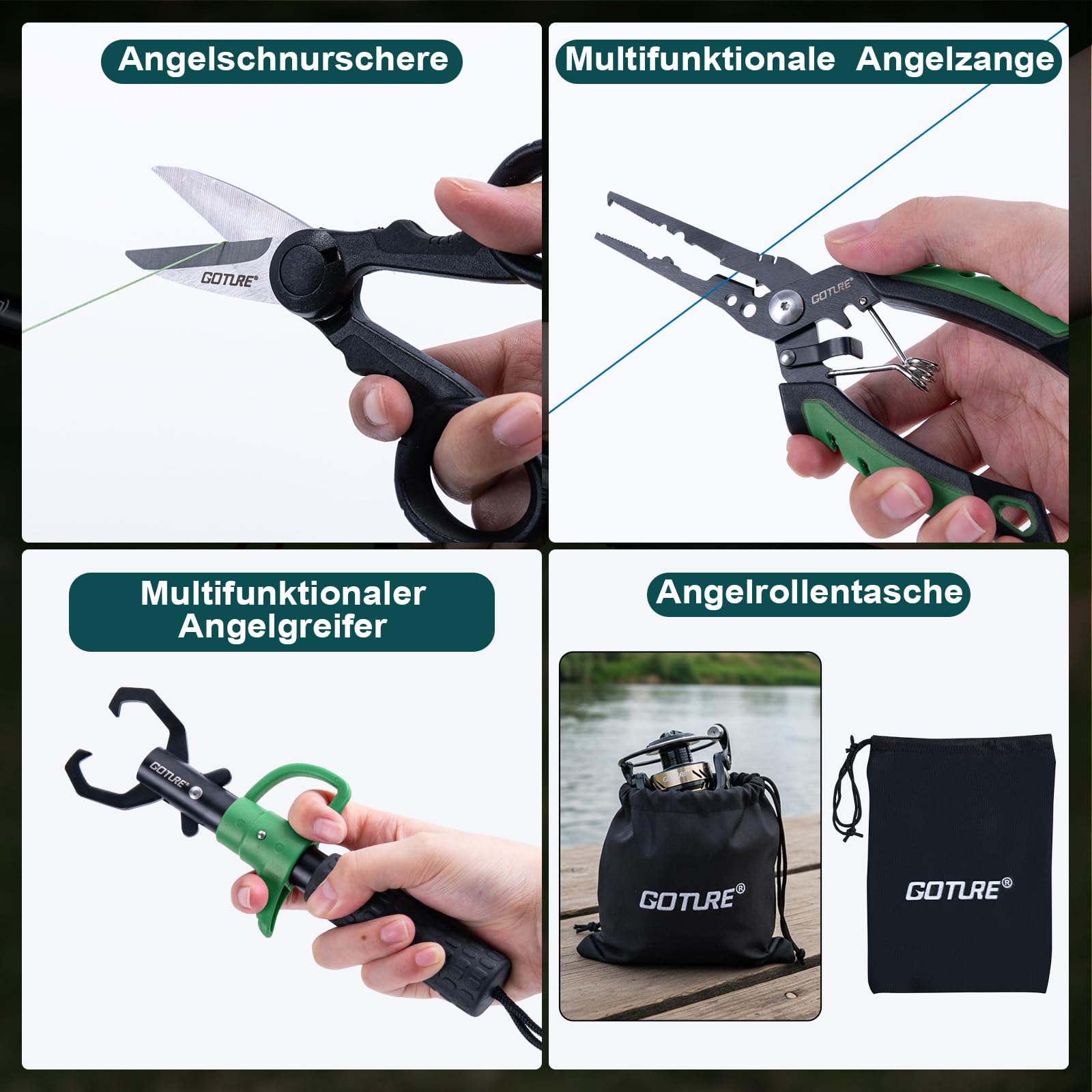Goture 1.8M-2.7M Carbon Telesc - Fishing Lure Spinner のレビューと価格