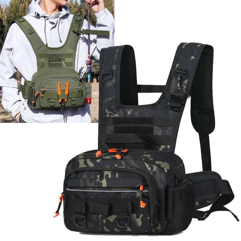 Men Chest Bag Tactical Fishing - Fishing Lure Box のレビューと価格