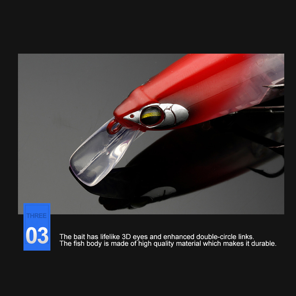 JOHNCOO Floating Minnow 130mm  - Fishing Lure Blade Bait のレビューと価格