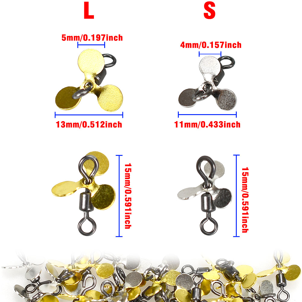 20Pcs Spiral Blade Fishing Pro - Fishing Lure Spoon のレビューと価格