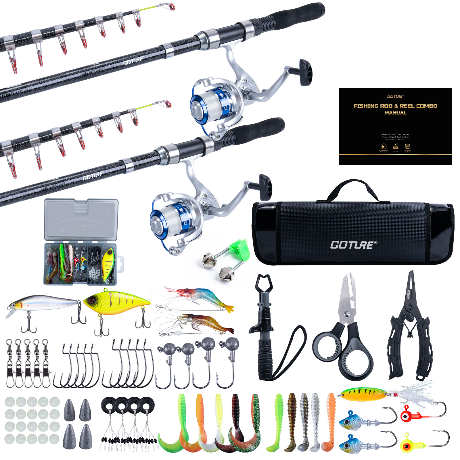 Goture Double Spinning Fishing - Fishing Lure Spinner のレビューと価格