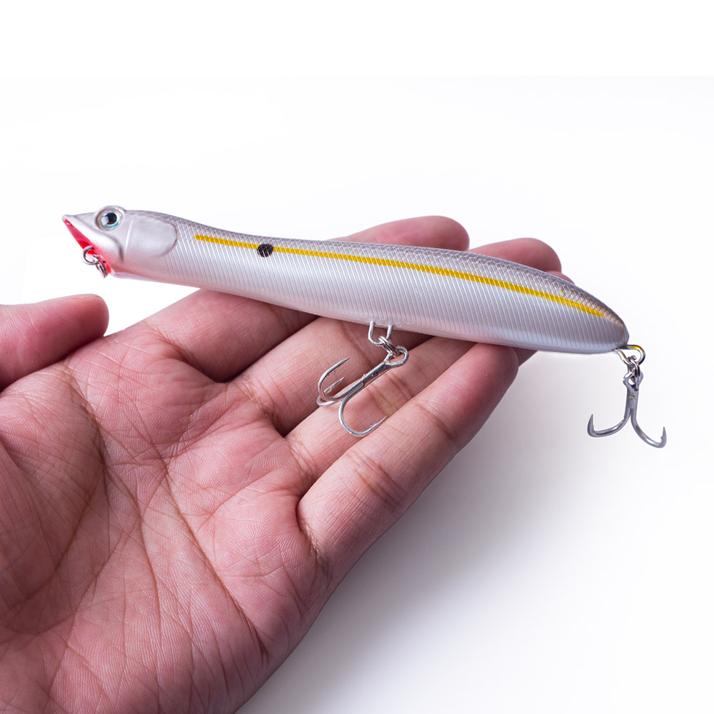120mm/18g Topwater Pencil Popp - Fishing Lure Popper のレビューと価格