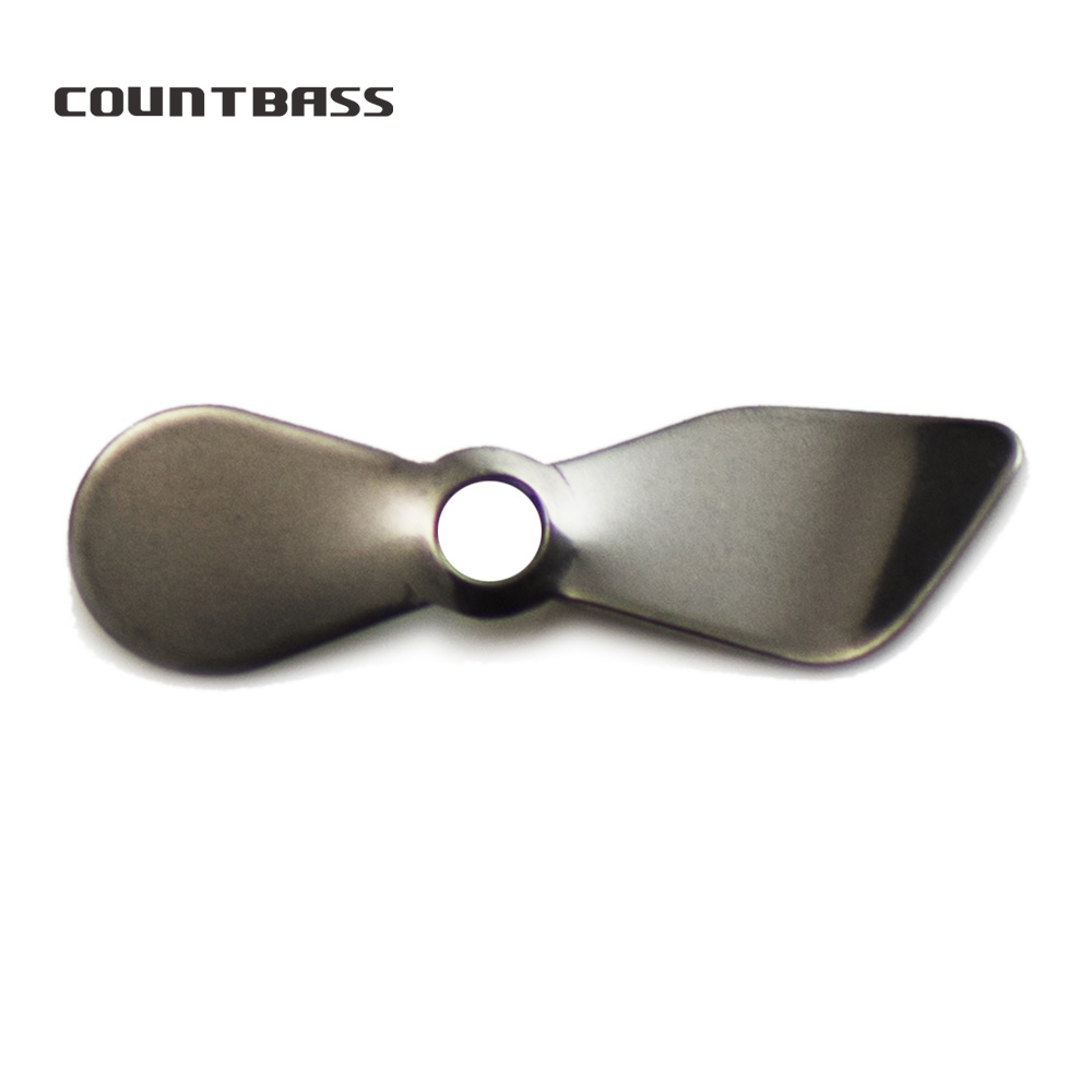 Countbass 50pcs Stainless Stee - Fishing Lure Blade Bait のレビューと価格