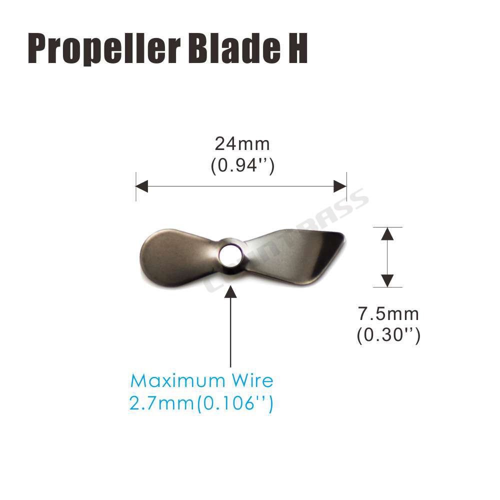 Countbass 50pcs Stainless Stee - Fishing Lure Blade Bait のレビューと価格